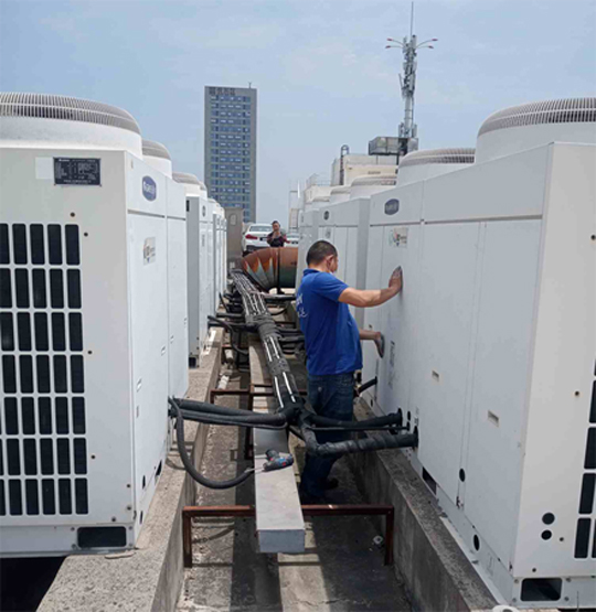 集宁中央空调制热和不制冷系统维修方法